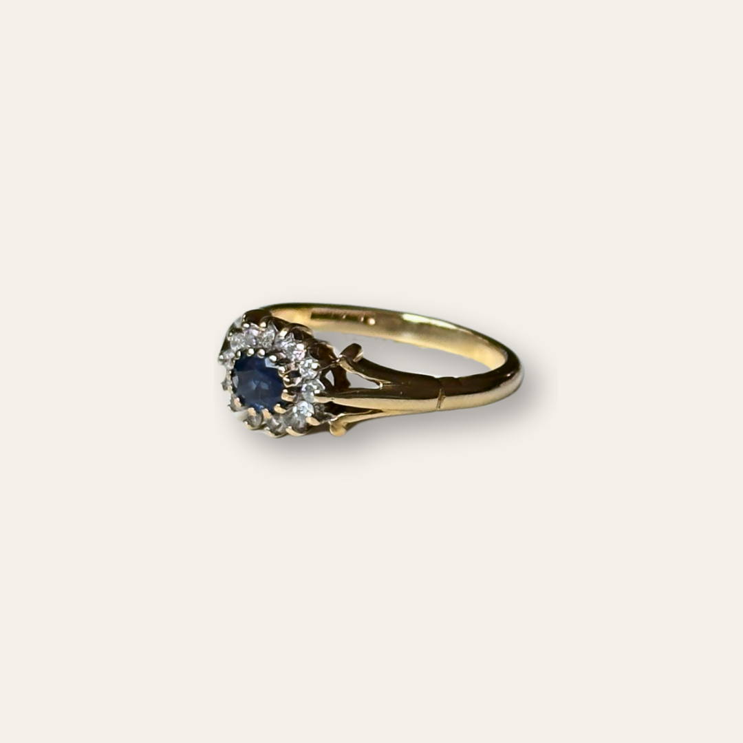 Maison | Saffier & Diamant Ring