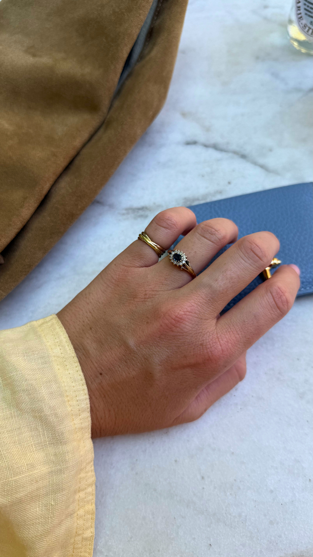 Maison | Saffier & Diamant Ring