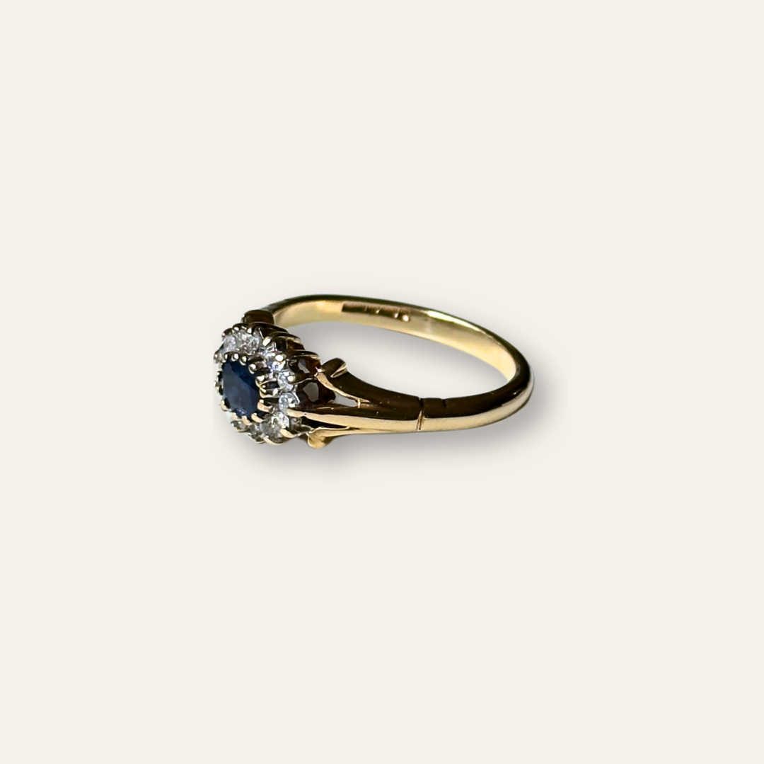 Maison | Saffier & Diamant Ring