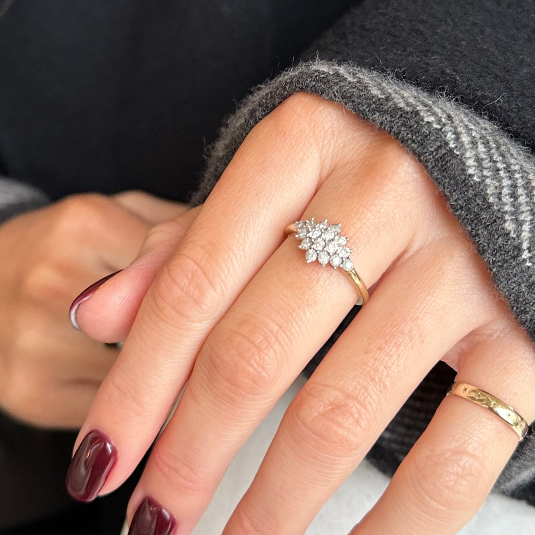 Marron | Diamant Ring Ruit