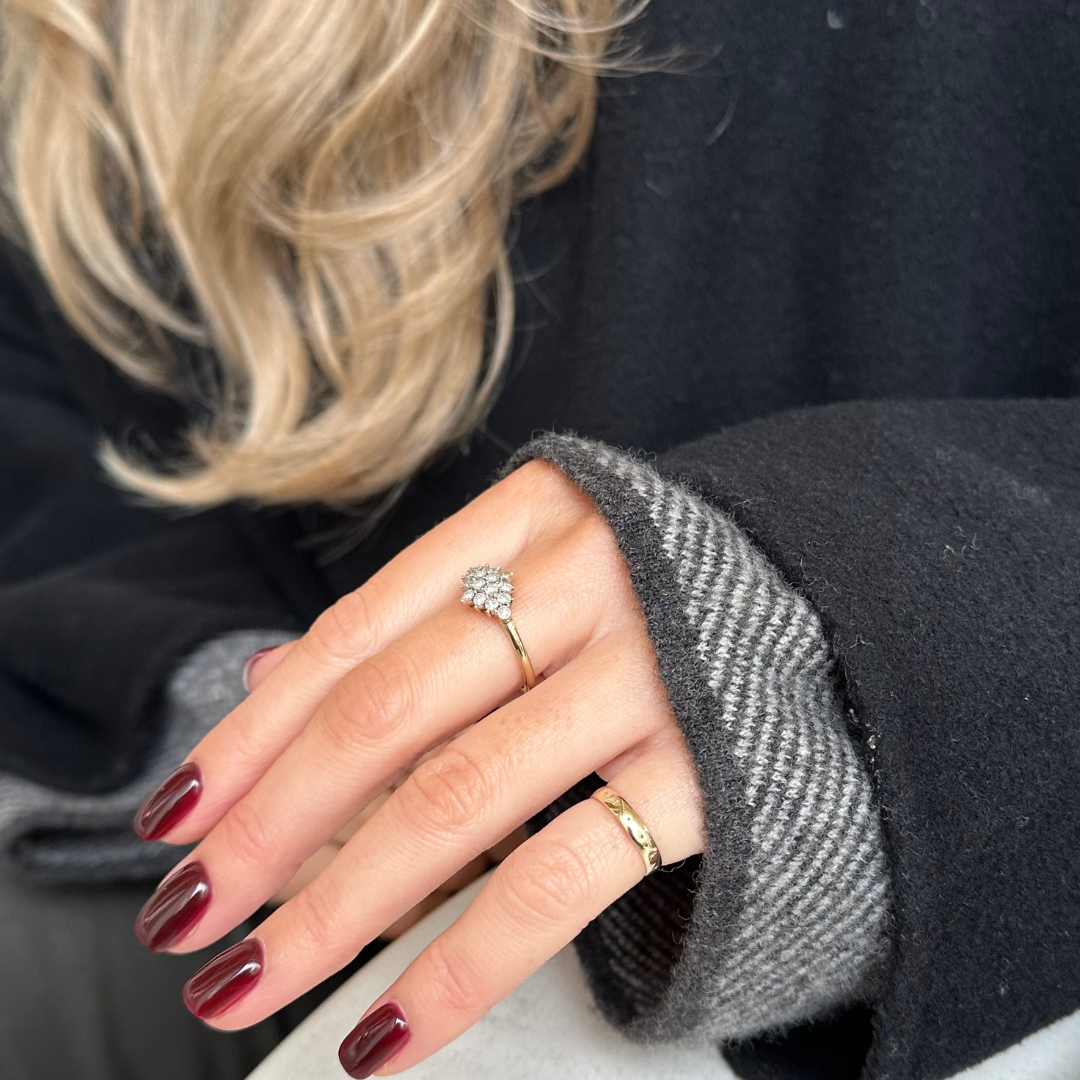 Marron | Diamant Ring Ruit