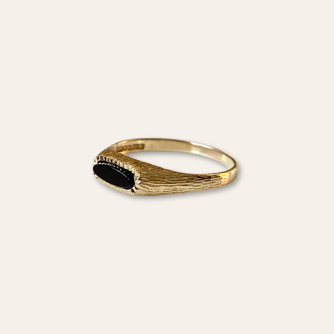 Parker | Onyx Signet Ring