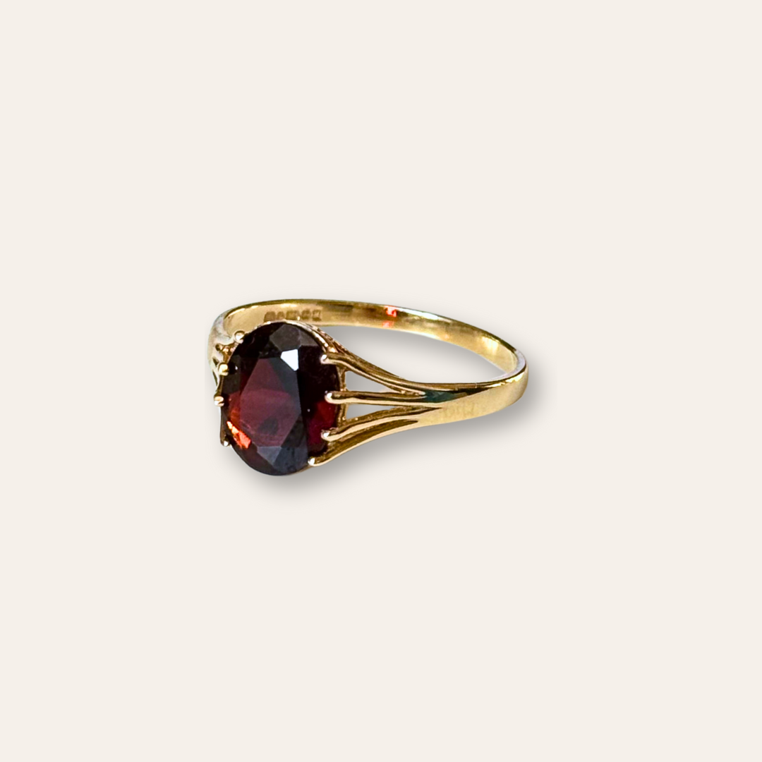 Rose | Granaat Ring