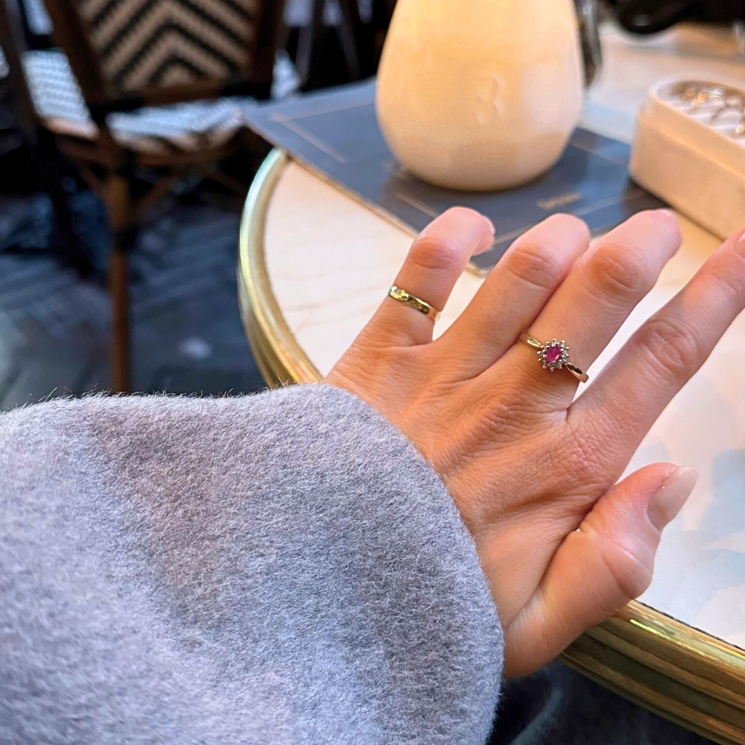 Ruby | Robijn & Diamant Entourage Ring