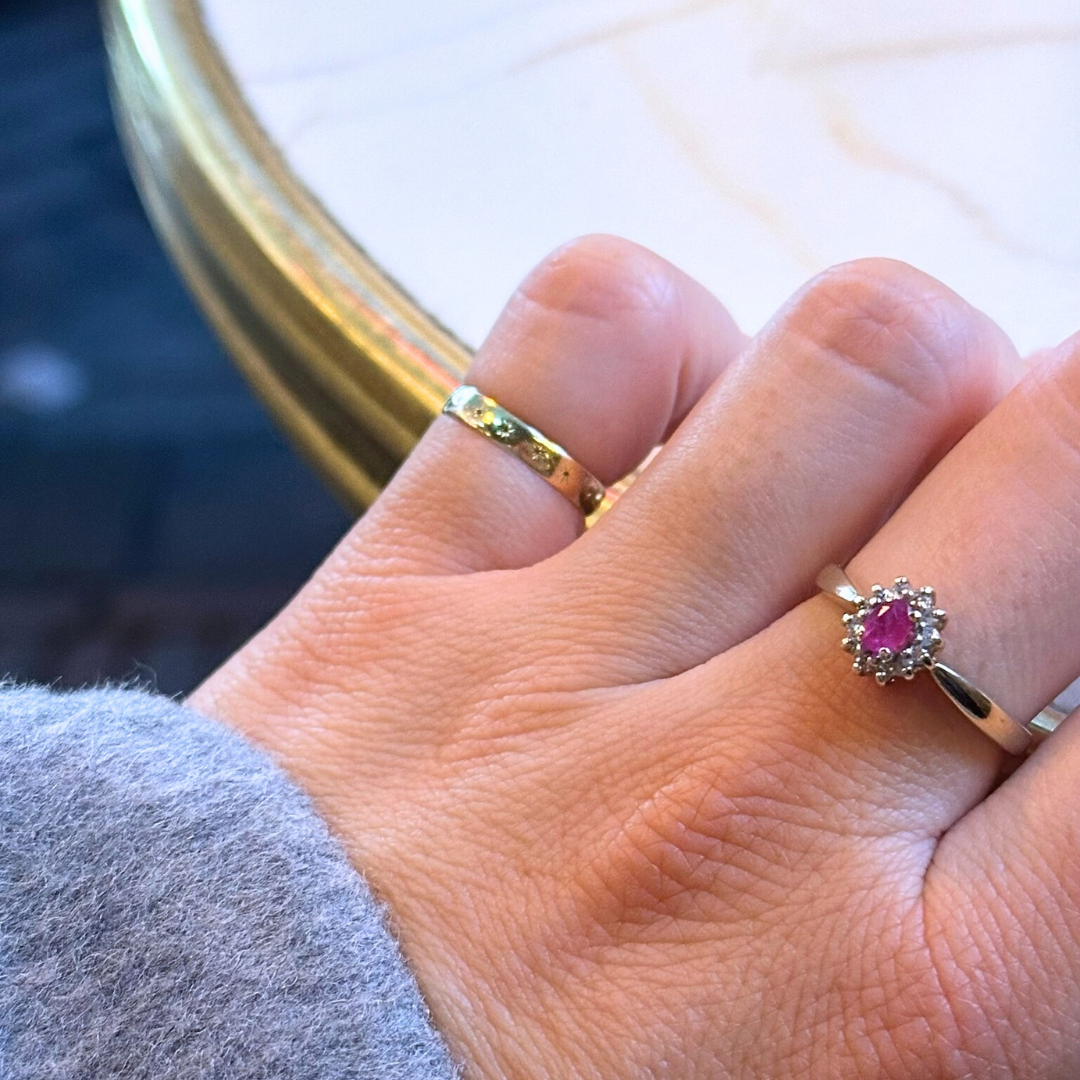Ruby | Robijn & Diamant Entourage Ring
