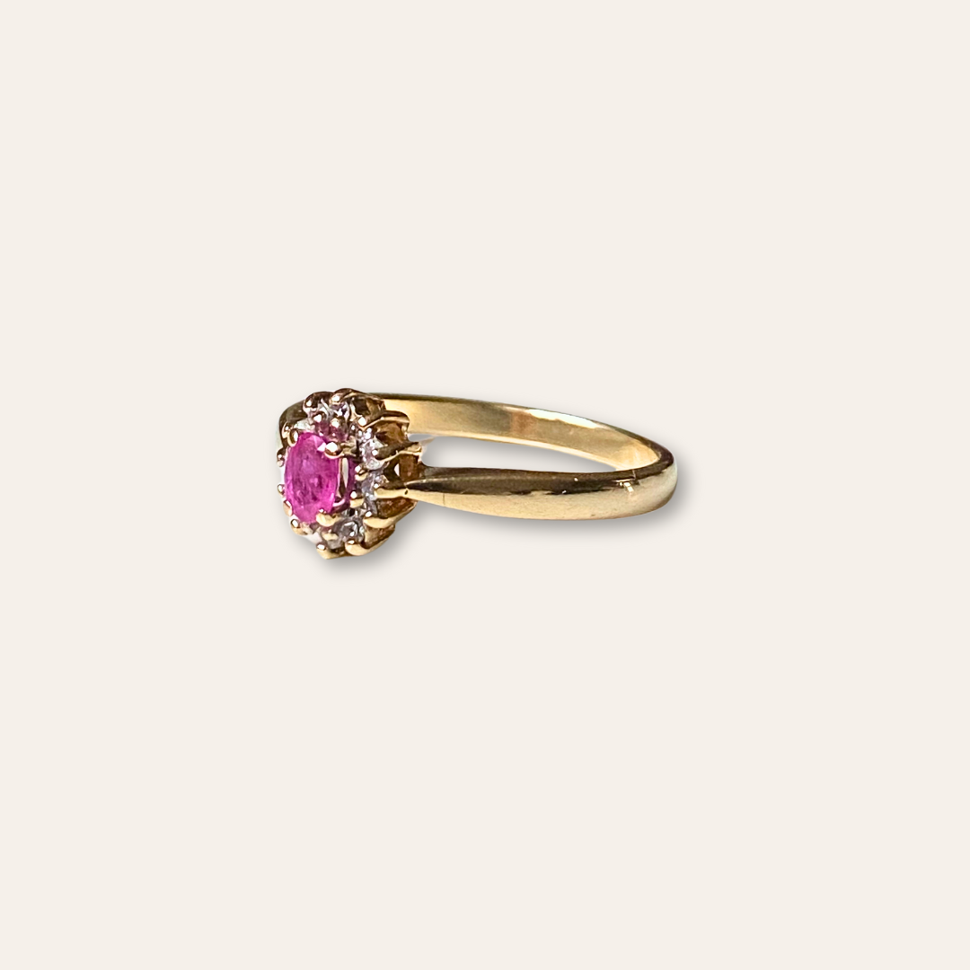 Ruby | Robijn & Diamant Entourage Ring
