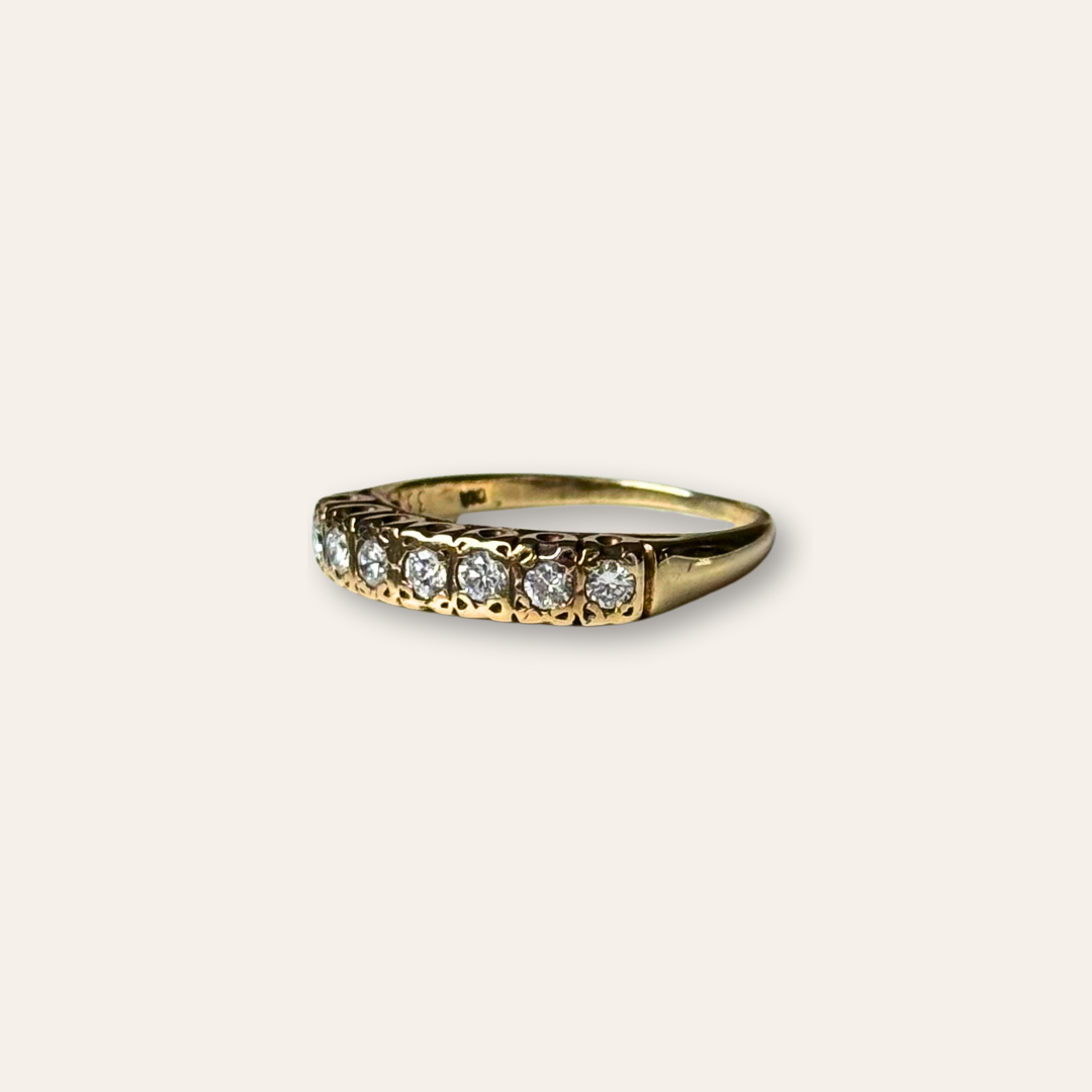 Vivian | Diamant Rij Ring