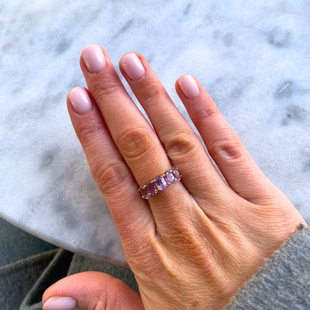 Willow | Morganiet Rij Ring