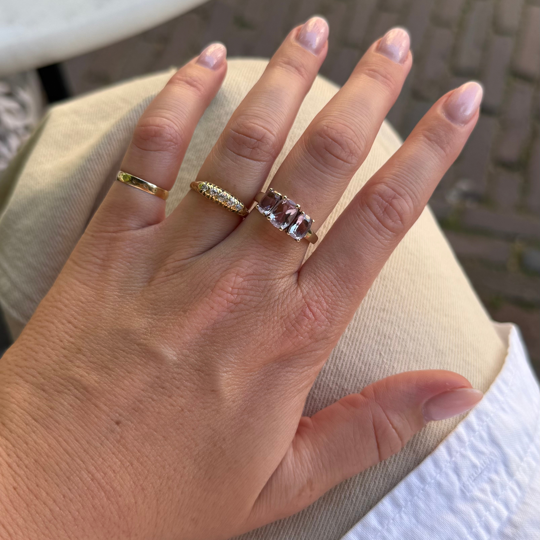 Victoriaanse Diamant Ring