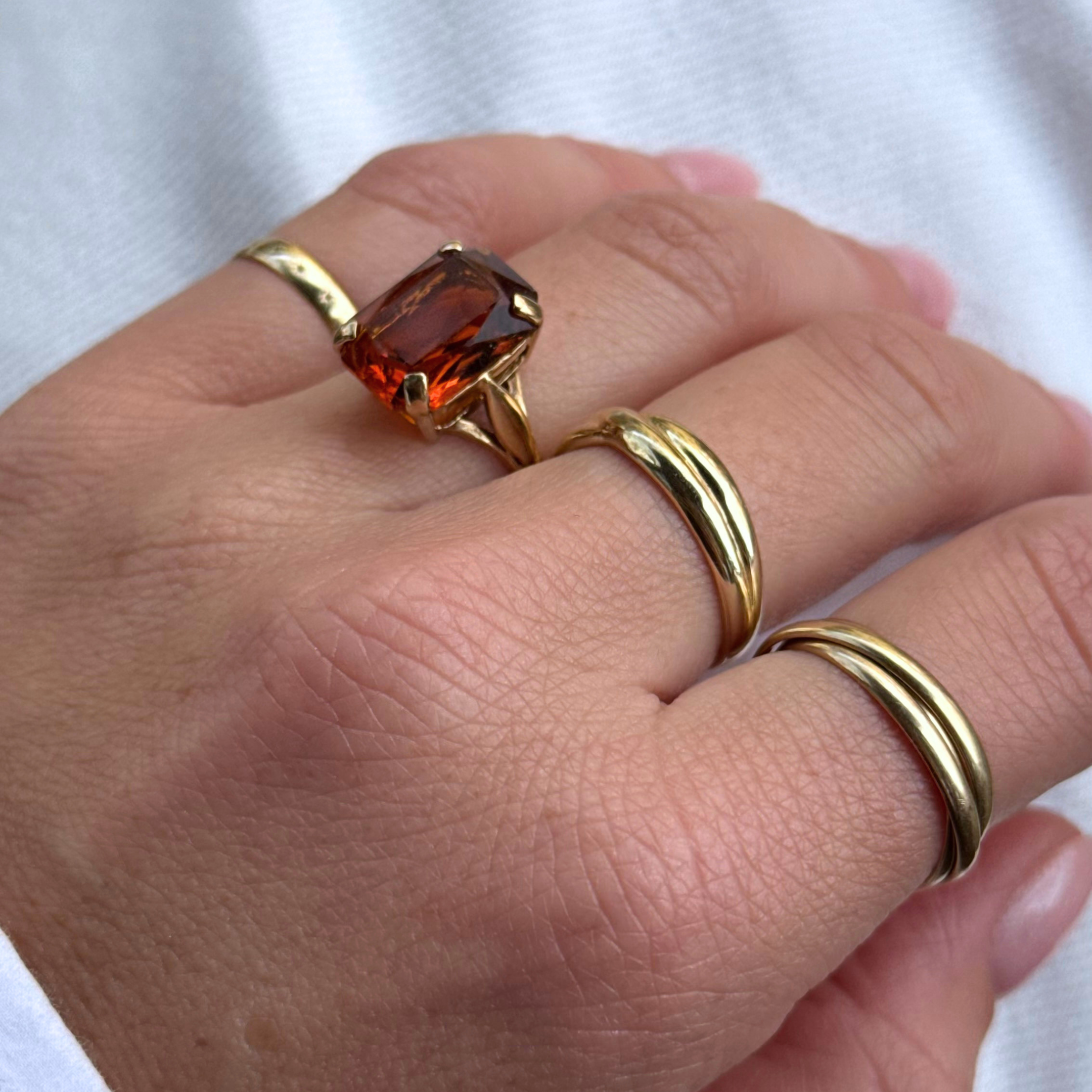 Citrien Cocktail ring