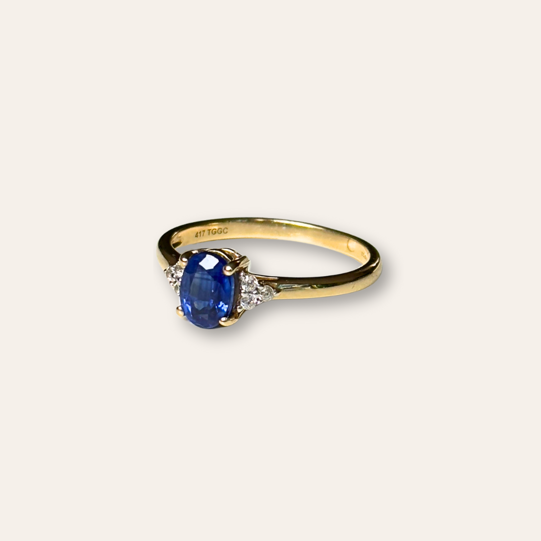 December | Kyaniet & Diamant Ring