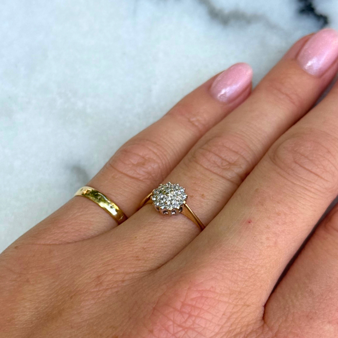 Josephine | Diamant Cluster Ring