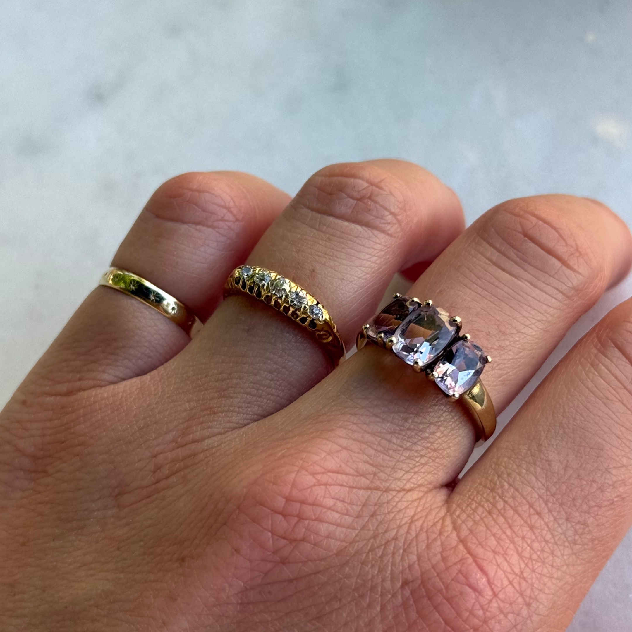 Victoriaanse Diamant Ring