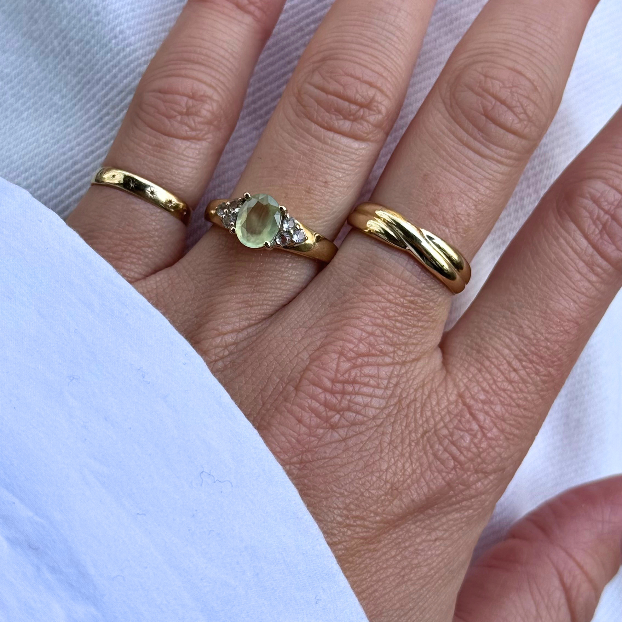 Kwarts & Topaas Ring