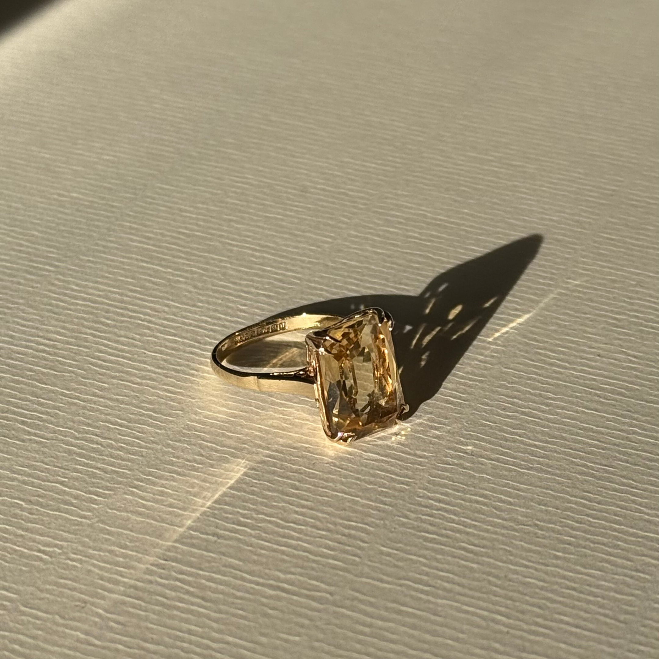 Citrien Cocktail Ring