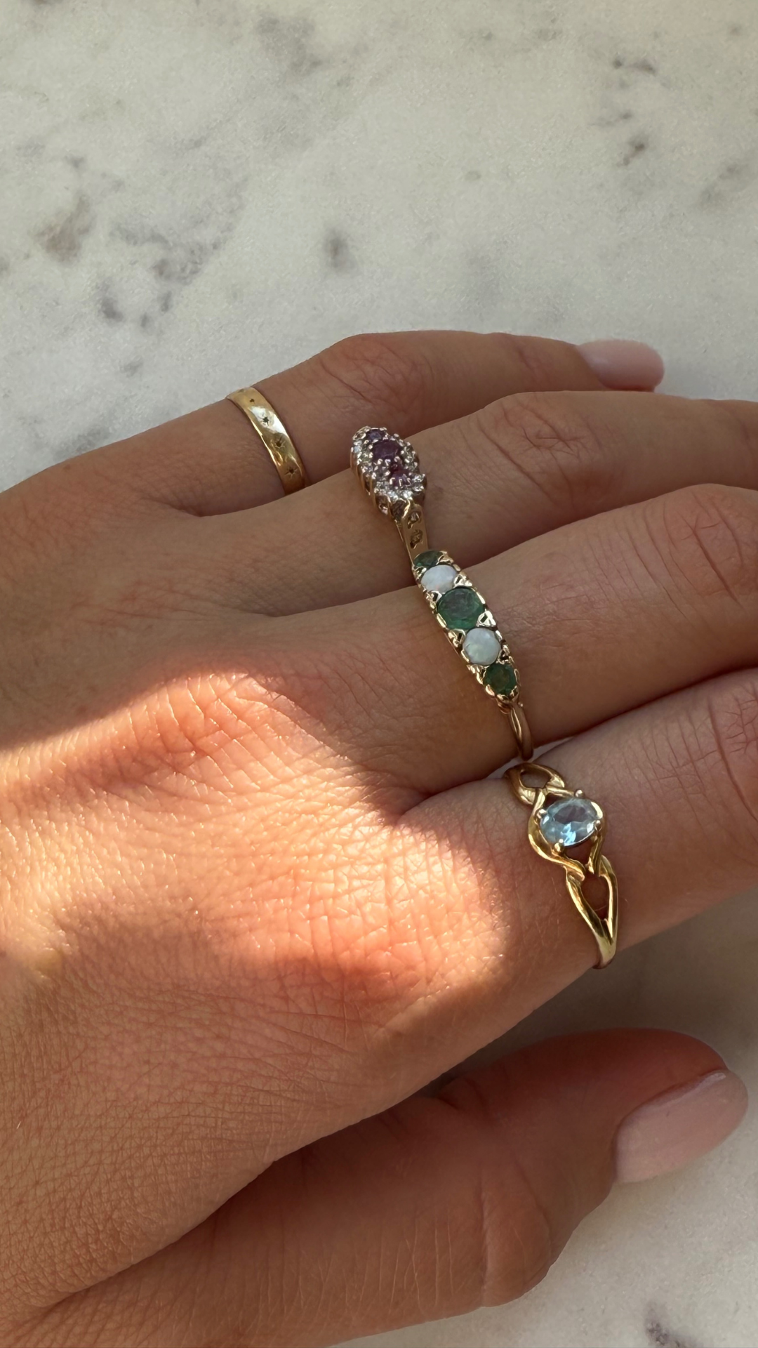 Aimee | Robijn & Diamant Ring