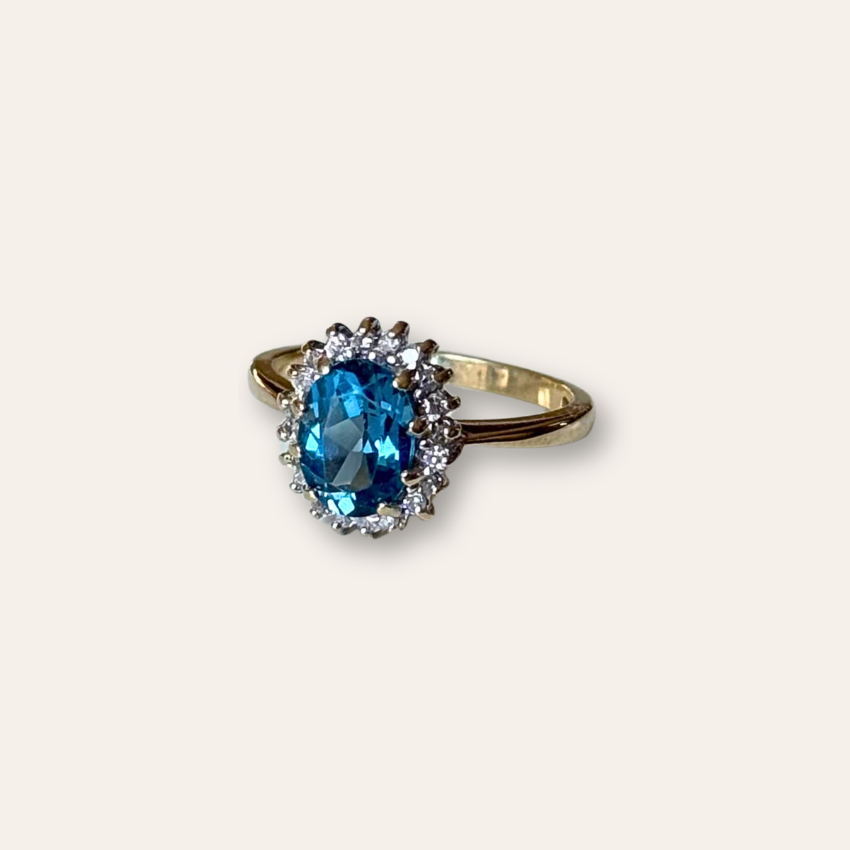 Topaas & Diamant Entourage Ring
