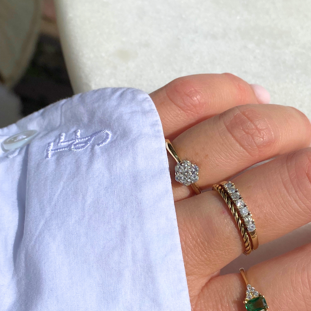 Victoria | Diamanten Rij Ring