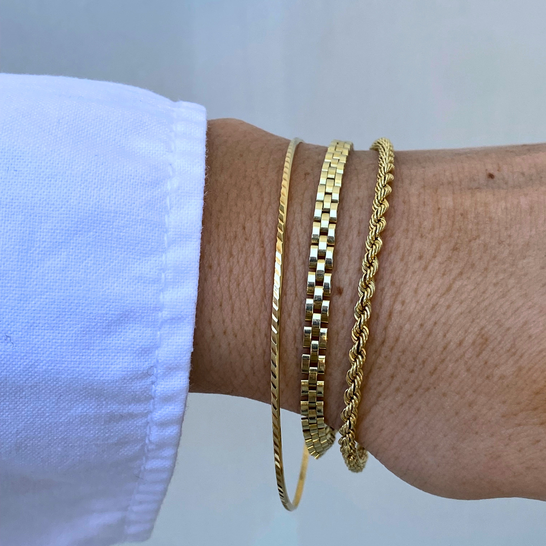 Rope schakel | 8k armband
