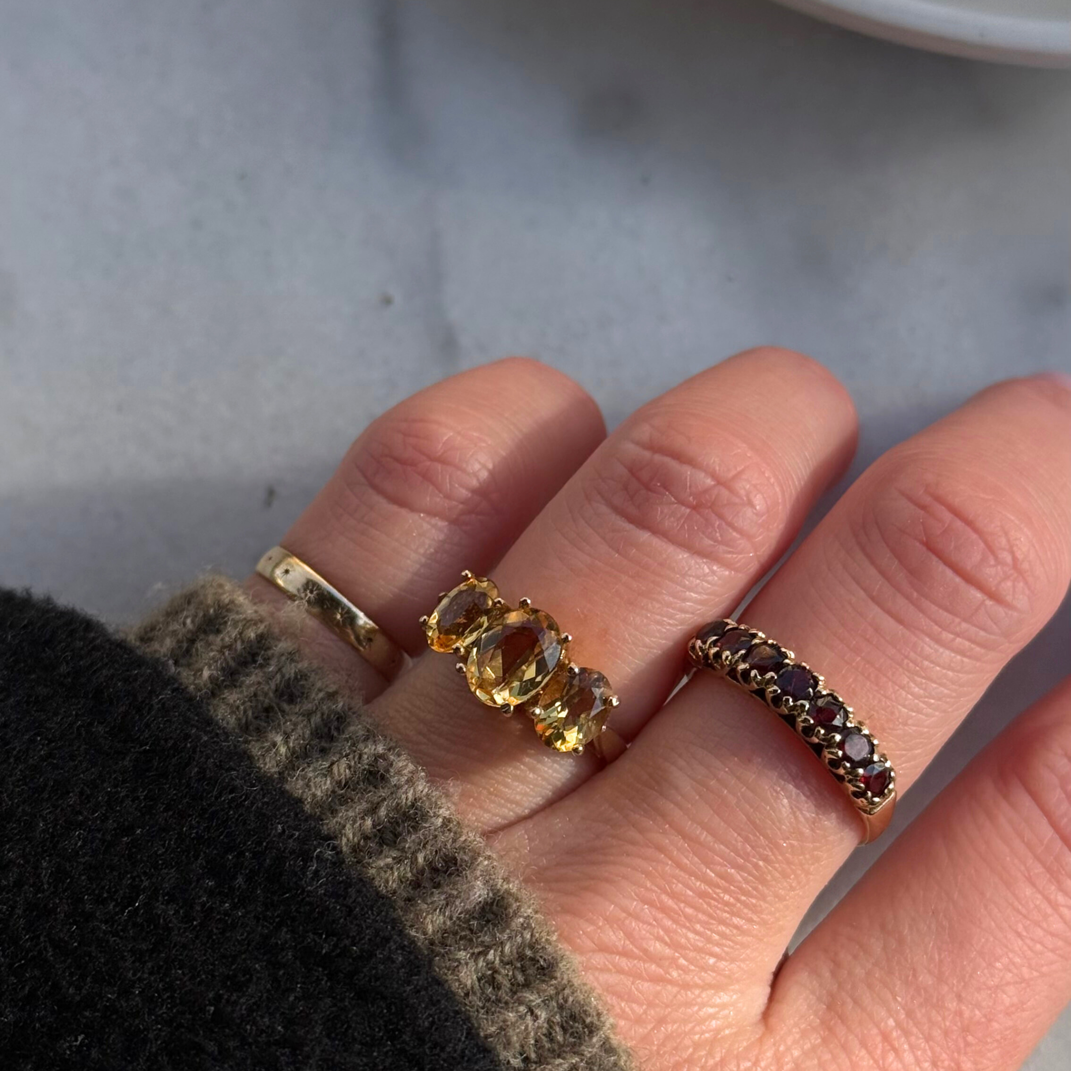 Citrien Trilogie Ring