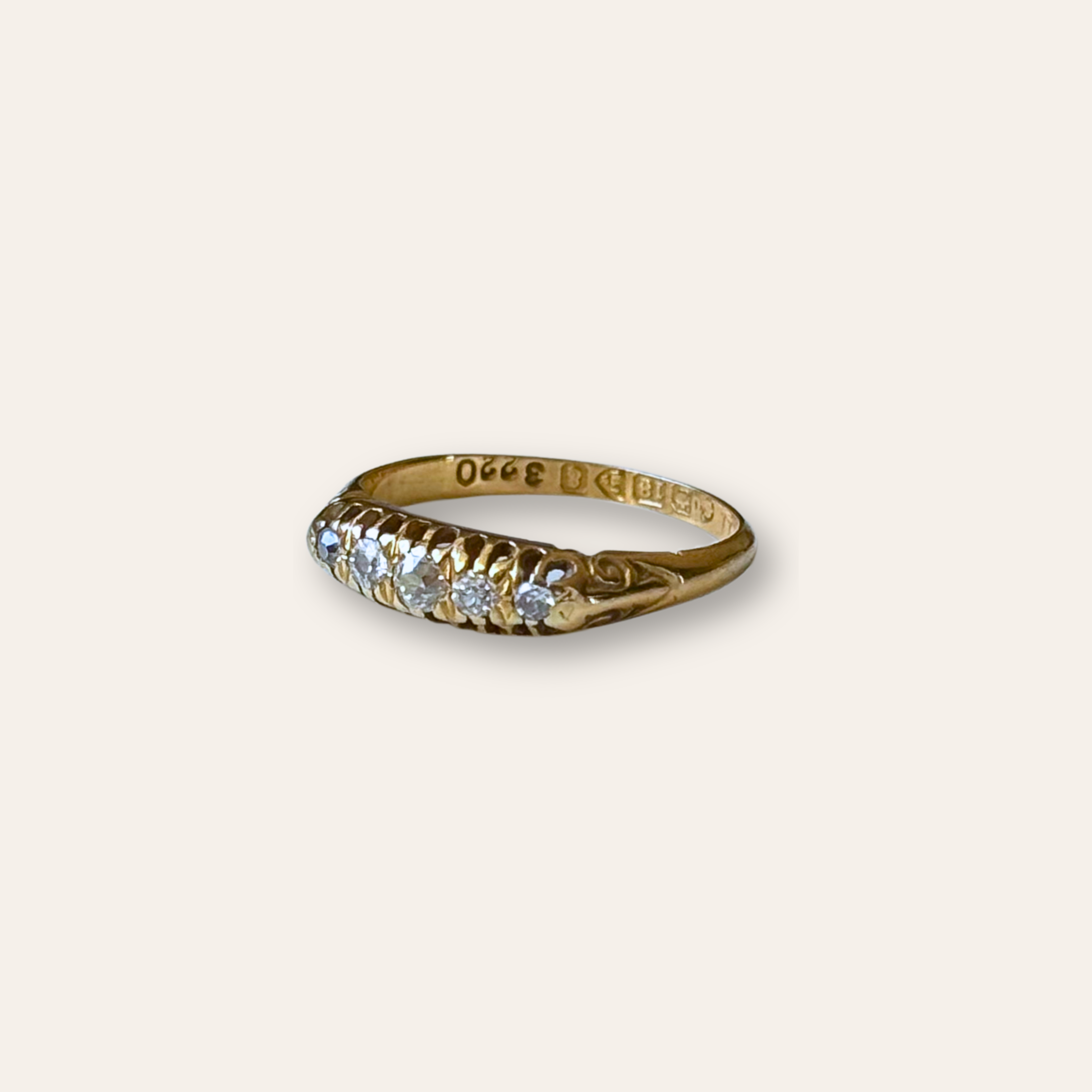 Victoriaanse Diamant Ring