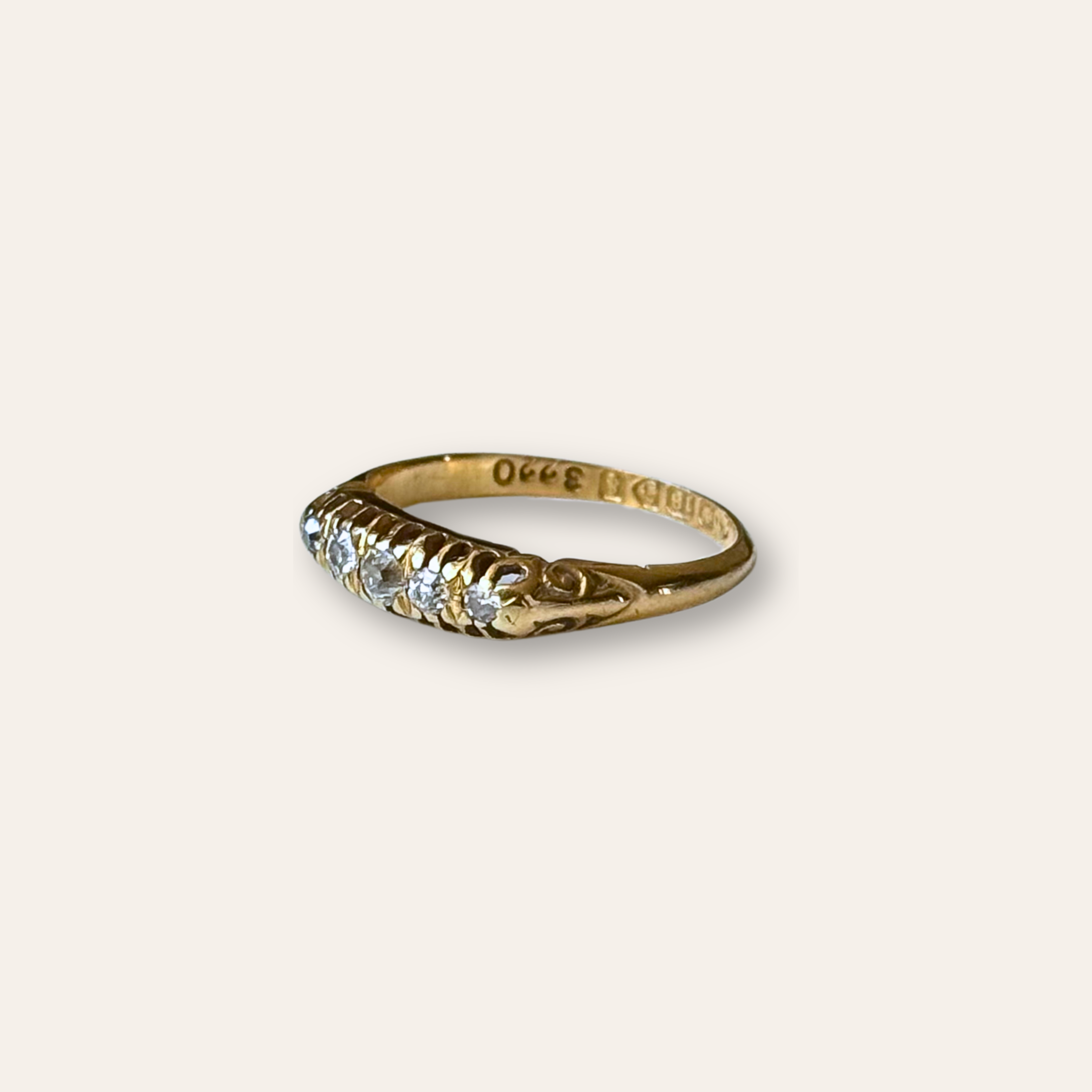 Victoriaanse Diamant Ring