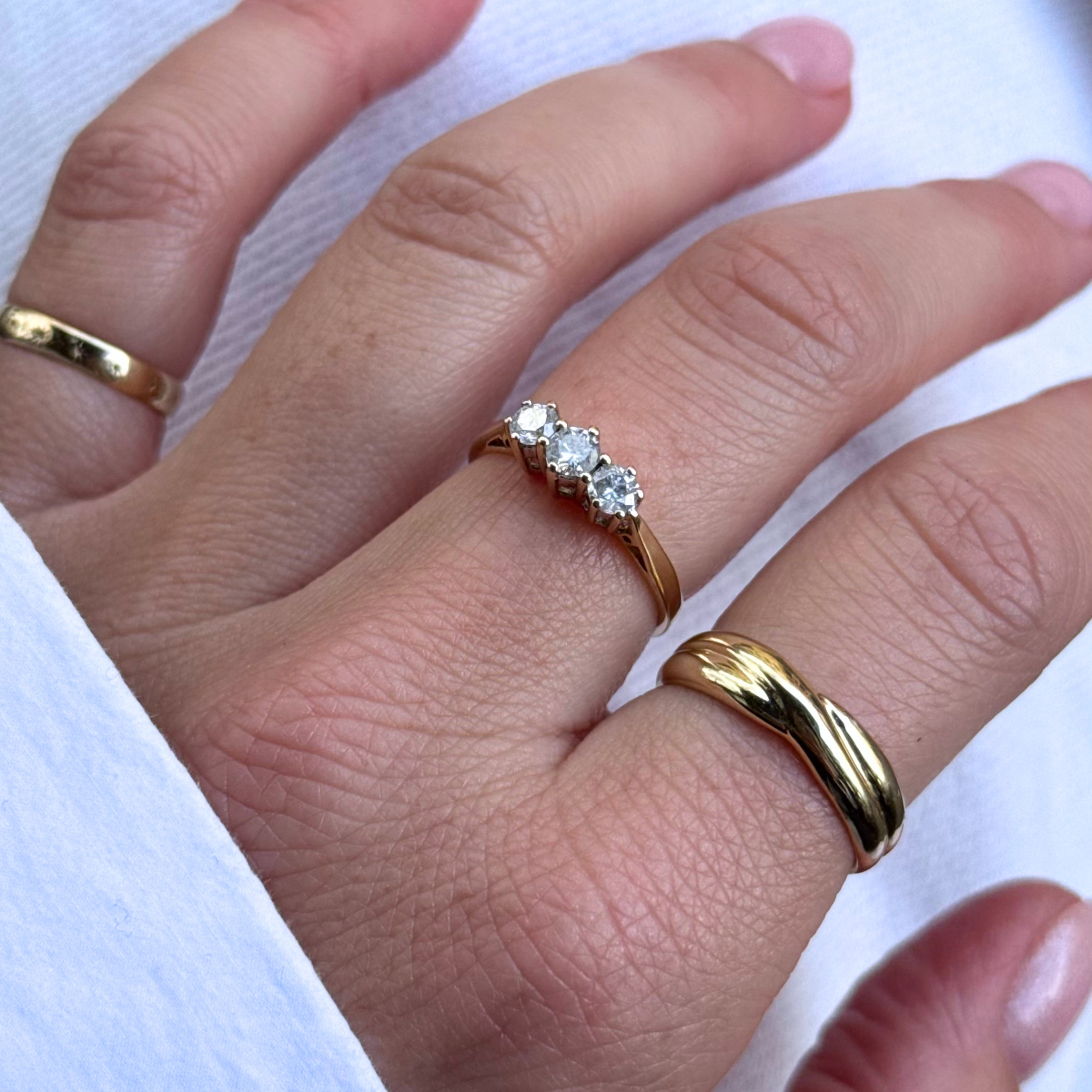 Diamant Trilogie Ring