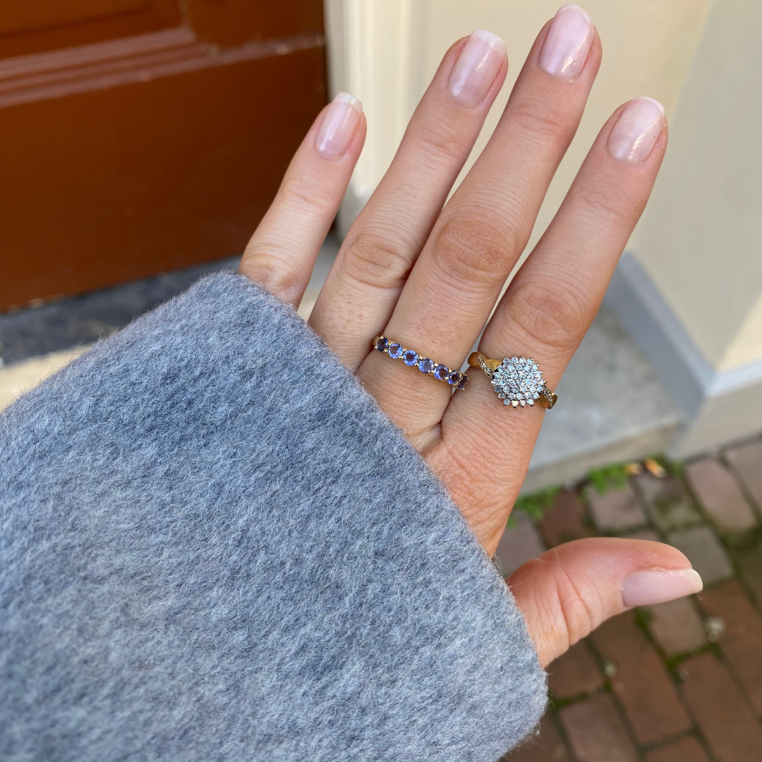 Mia | Tanzaniet Rij Ring